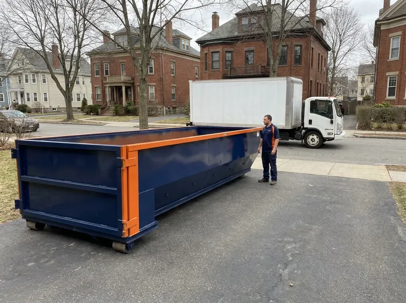 10-Yard Dumpster Rental in Boston, MA